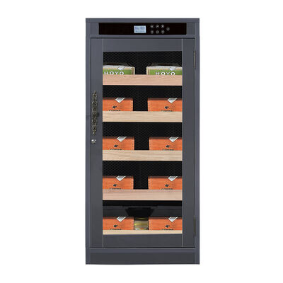 Good price Luxury Cigar Cooler Humidor with Intelligent Digital Control Panel and Double Pane Tempered Glass Door online