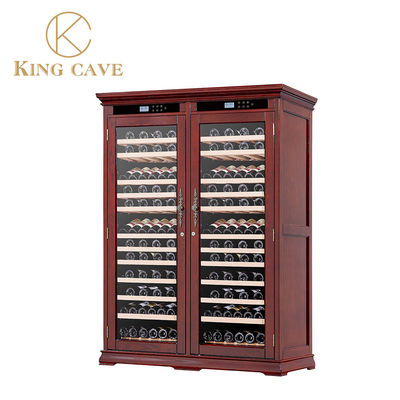 King Cave Red Wood Wine Cooler for High-End Wine Cabinets Cigar Cabinets and CBD Cabinets
