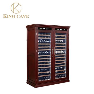 King Cave Red Wood Wine Cooler for High-End Wine Cabinets Cigar Cabinets and CBD Cabinets
