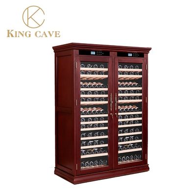 King Cave Red Wood Wine Cooler for High-End Wine Cabinets Cigar Cabinets and CBD Cabinets