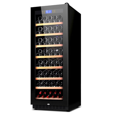 Good price Freestanding Touch Control Wood Wine Cooler Cabinet with Digital Display for Optimal Wine Storage online