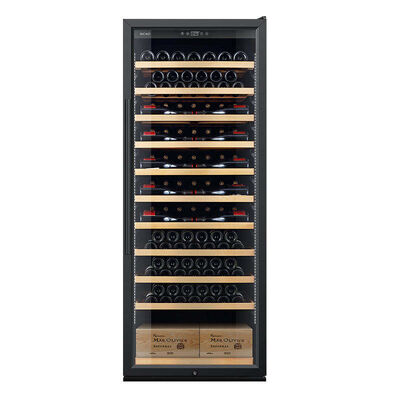 Good price Smart Digital Temperature Control Wine Cooler Cabinet with Double-Pane Glass Door and 120-Bottle Capacity online