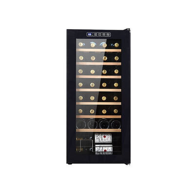 Good price Freestanding 32-Bottle Wine Cooler with Digital Temperature Control and Adjustable Shelves online