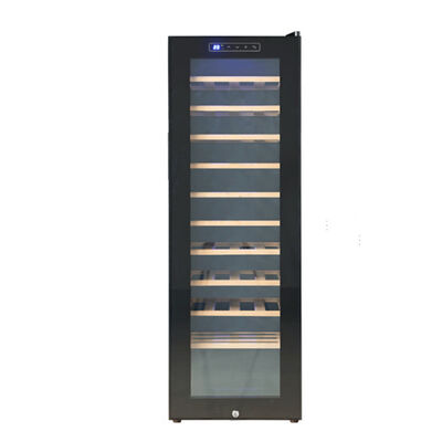 Good price Freestanding Wine Cooler Cabinet with Digital Temperature Control 120 Bottle Capacity and UV-Protected Glass Door online