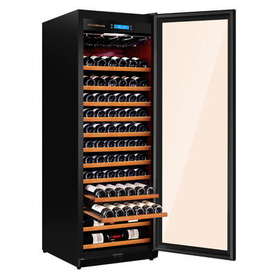 Good price Kitchen Wine Cooler Refrigerator with Digital Temperature Control and 180-bottle Capacity Double-pane Tempered Glass Door online