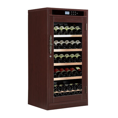 Good price Wood Frame Wine Cooler Cabinet with Temperature and Humidity Control and Thermoelectric Cooling online
