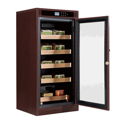 Good price Premium Digital Cigar Cooler Humidifier with 65-75% RH Humidity Range and Tempered Glass Door online
