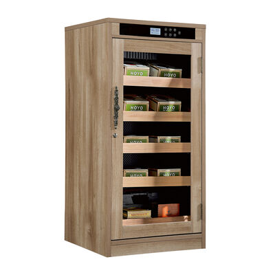 Good price Premium Spanish Cedar Cigar Cooler Humidor Cabinet with Digital Climate Control and Airtight Seal online