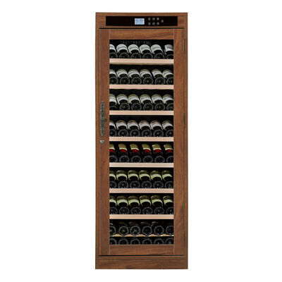Good price Solid Wood Wine Cooler with Digital Touch Control LED Lighting and Less than 42 dB Noise Level online
