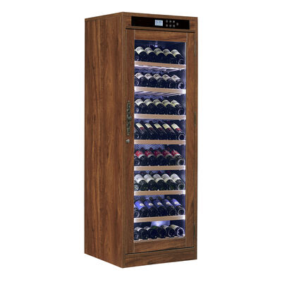 Good price Wooden Wine Cooler Cabinet with Digital Touch Control Thermoelectric Cooling and Adjustable Shelves online