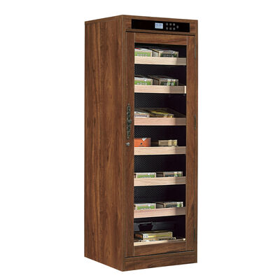 Good price Solid Wood Cigar Cooler Humidifier with Smart Digital Control Panel and Adjustable Shelves online