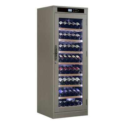 Good price Modern Wood Wine Cooler Cabinet with Digital Touch Control Thermoelectric Cooling and LED Interior Lighting online