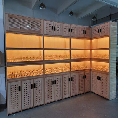 Good price Precision Climate Control Walk-In Cedar Cigar Cooler Humidor Cabinet online
