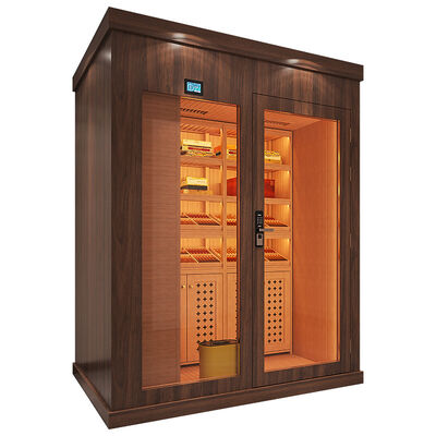 Good price Luxury Thermoelectric Cigar Cooler Humidor Cabinet With With Digital Hygrometer online