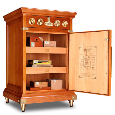 Good price Precision Climate Control Solid Wood Cigar Cooler Humidor Cabinet online