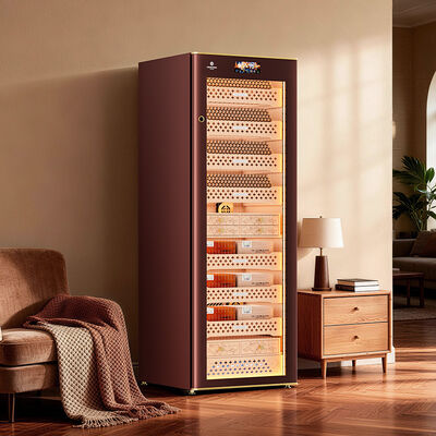 Good price Smart Climate Control Spanish Cedar Cigar Cooler Humidifier Cabinet online
