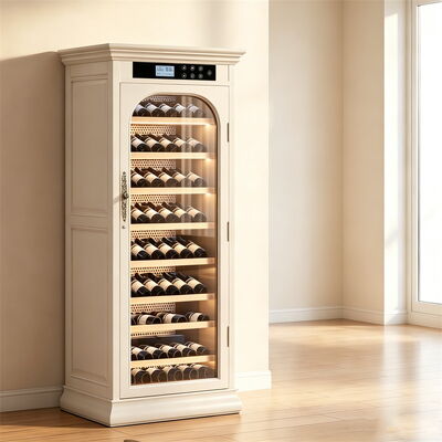 Good price Modern Solid Wood Wine Cooler Cabinet With Constant Temperature Humidity Control online