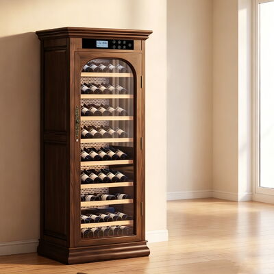 Good price Classic Solid Wood Wine Cooler Cabinet With Precision Temperature Control online