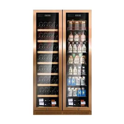 Good price Luxury Stainless Steel Wine Cooler Cabinet For Home Bar & Commercial Use online