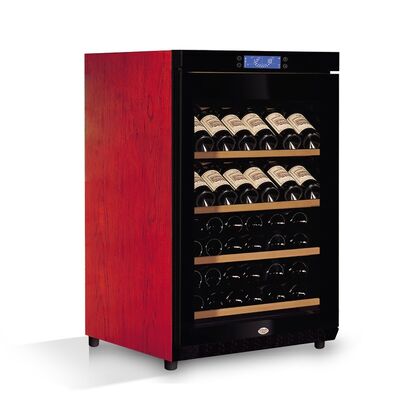 Good price Wood Finish Kitchen Wine Cooler Cabinet Single-Zone Freestanding Refrigerator online