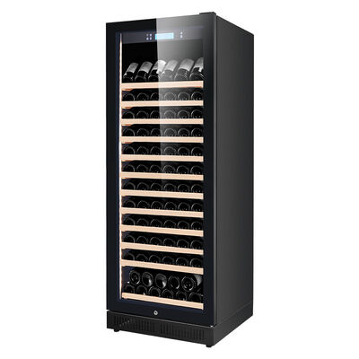 Good price Kitchen Wine Cooler Freestanding Wine Refrigerator With Locking Glass Door online