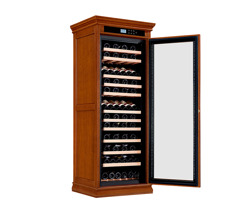 wood thermostatic wine cabinet (2)